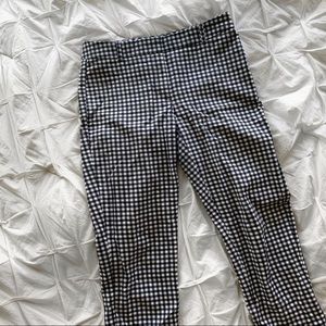 gingham pants